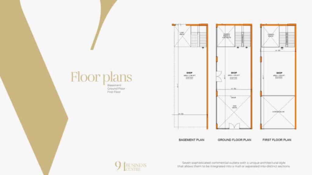 94 Business Centre G Floor Plan